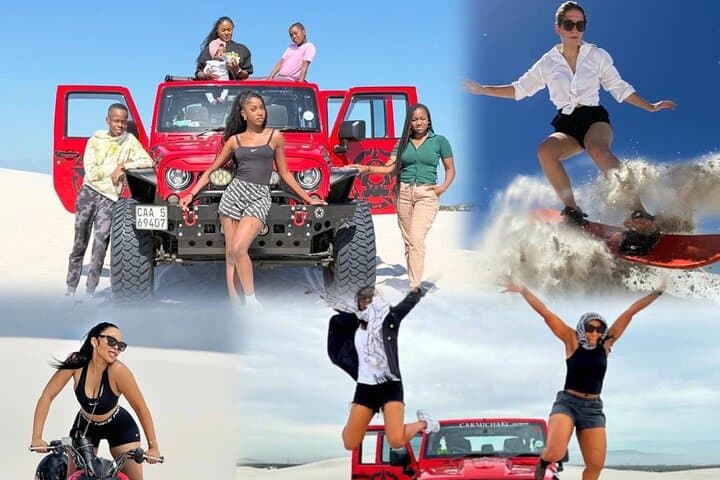 Jeep Sandboarding at Atlantis Dunes — Cape Town 4x4 Adventure