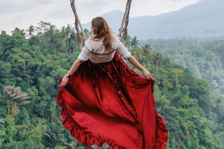 Ubud Full-Day Tour: Monkey Forest, Tegalalang Rice Terraces, Bali Swing & Two Waterfalls photo 5