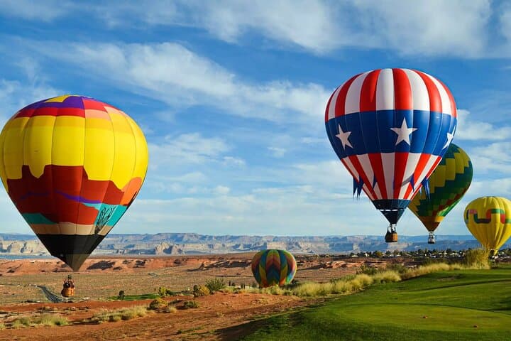 Great Balloon Regatta Getaway: Antelope Canyon, Lake Powell & Page from Las Vegas
