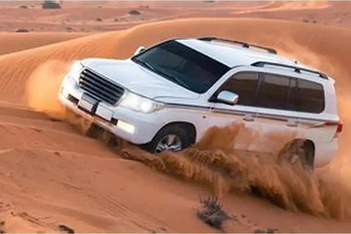 Dakhla 4x4 Desert to Sea: White Dune, Imlili Oasis & Puerto Rico Beach