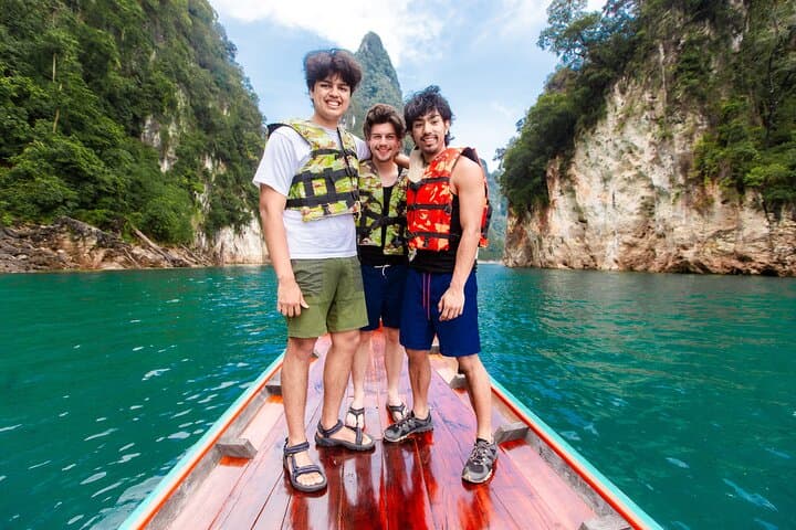 Cheow Lan Lake Day Tour: Raft House, Diamond Cave & Khao Sam Kloe photo 2