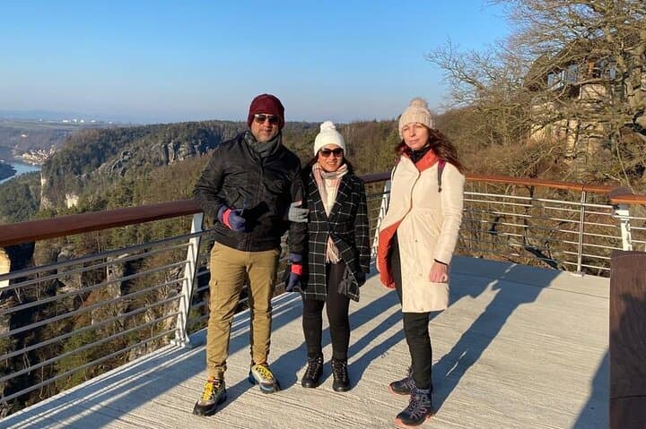 Dresden to Winterland: Bastei Bridge, Pravčická Gate & Tisá Rocks Day Tour photo 4