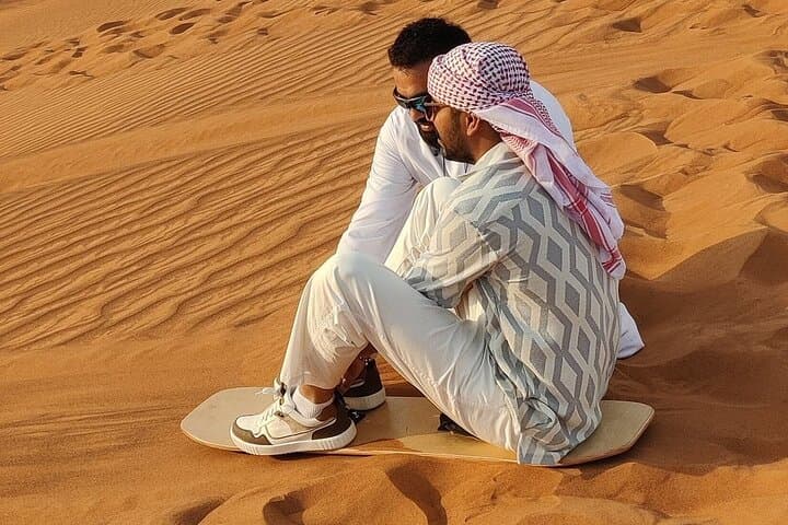 Dubai Desert Escape: Red Dunes Safari, Falcon Encounters & BBQ Dinner photo 2