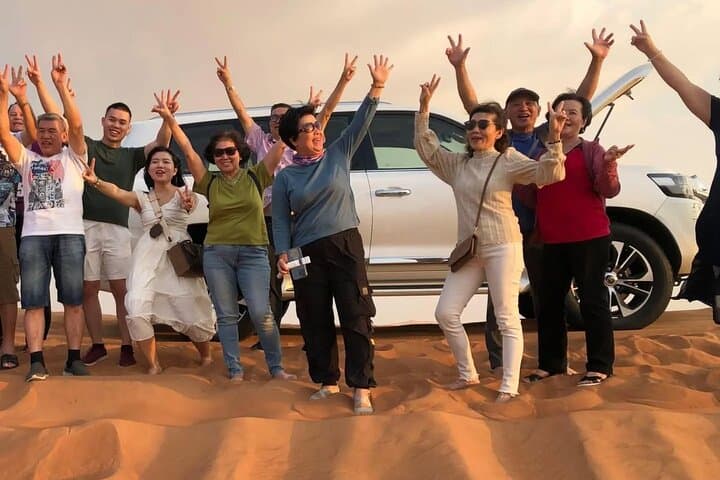 Private Dubai Desert Safari: Dune Bashing, Camel Ride & BBQ Experience photo 2