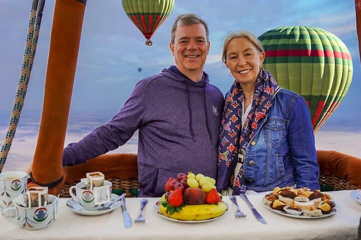 Private Luxury Hot Air Balloon Flight Over Marrakech with Berber Breakfast