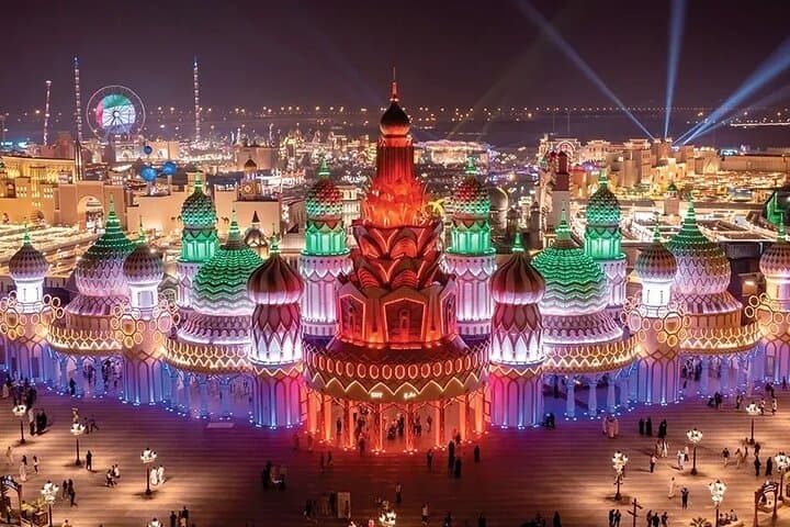 Dubai Miracle Garden & Global Village Evening Tour: Flowers, Food and Global Pavilions photo 3