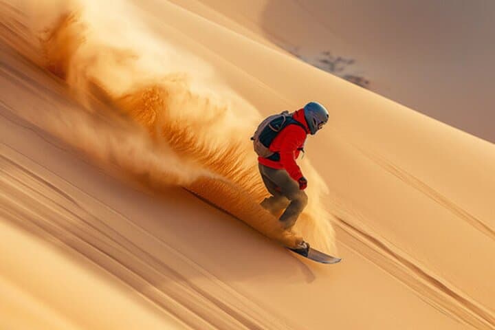 Agadir Sandboarding at Timlalin & Tamri Dunes — Sunset Sand Surfing Adventure photo 6
