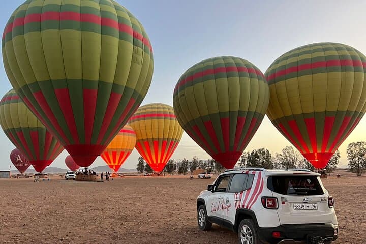 Sunrise Hot Air Balloon Ride Over Marrakech: Transfers, Breakfast & Flight Certificate
