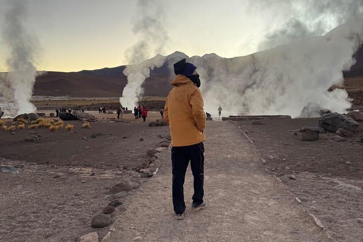 Sunrise at Tatio Geysers — San Pedro de Atacama Day Trip