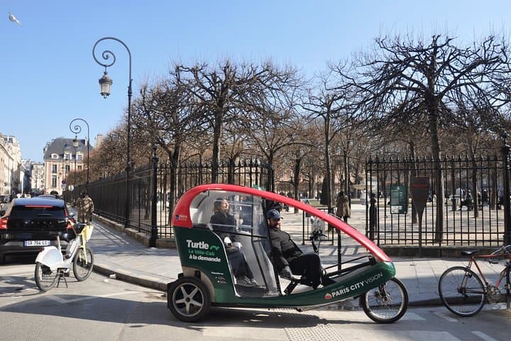 Private Guided Turtle Bike Cab Tour of Paris' Marais photo 4