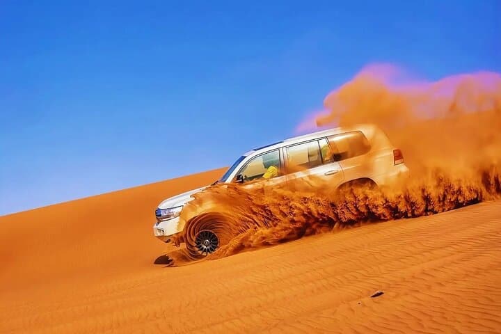 Private Dubai Desert Safari: Dune Bashing, Camel Ride & BBQ Experience