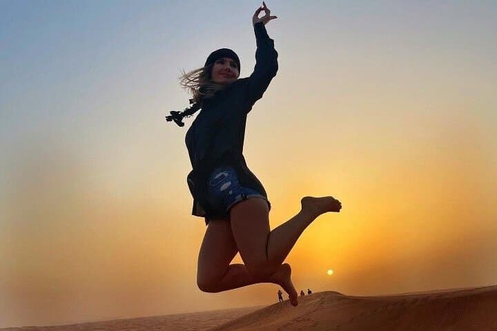 Private Dubai Desert Safari: Dune Bashing, Camel Ride & BBQ Experience photo 3