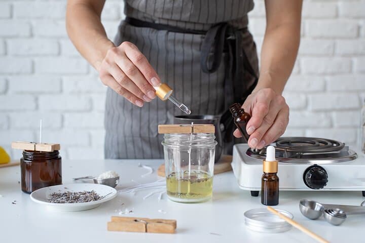 Organic Candle-Making Workshop San Diego: Make Vegan Massage Candles