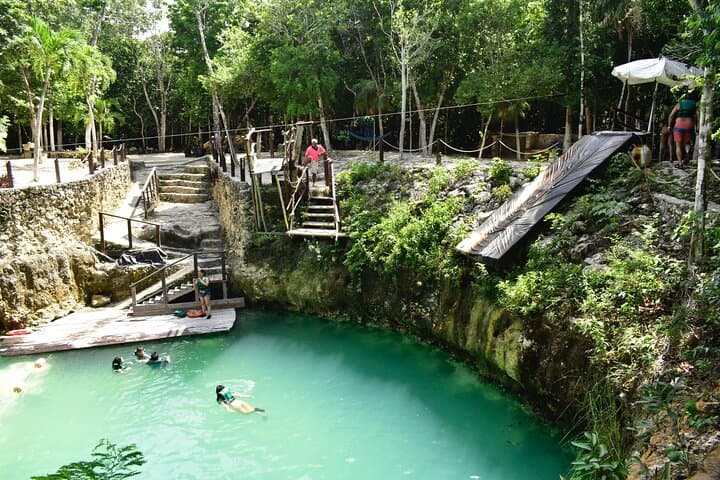 4-in-1 Jungle Adventure near Cancun: ATV, Zipline, Horseback & Cenote photo 4