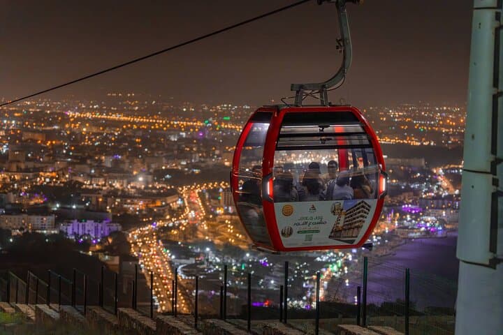 Agadir Night Cable Car: 360° Views & Kasbah Oufella After Dark