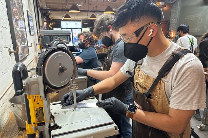 Custom Chef Knife Workshop in Brooklyn — Make Your Own High-Carbon Chef Knife photo 5