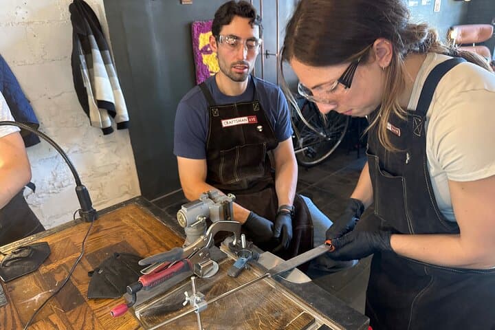 Custom Chef Knife Workshop in Brooklyn — Make Your Own High-Carbon Chef Knife photo 6