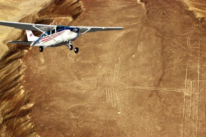 Nazca Lines Day Trip from Lima: Cessna Flyover, Huacachina Oasis & Desert Transfer