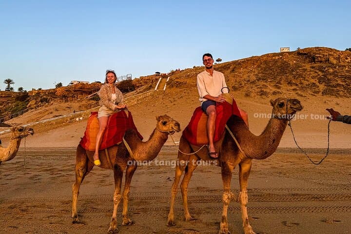 Sunset Camel Ride in Tangier: Cap Spartel & Hercules Caves Beach Experience photo 6
