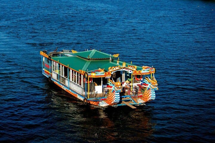 Evening Dragon-Boat Dinner Cruise on Hue’s Perfume River: Royal Cuisine & Lantern Rituals photo 1