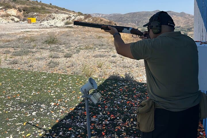 Private Shotgun Shooting Experience Near Paphos, Cyprus — Clay Pigeon Lessons & Range Hire photo 5