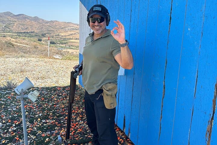 Private Shotgun Shooting Experience Near Paphos, Cyprus — Clay Pigeon Lessons & Range Hire photo 3