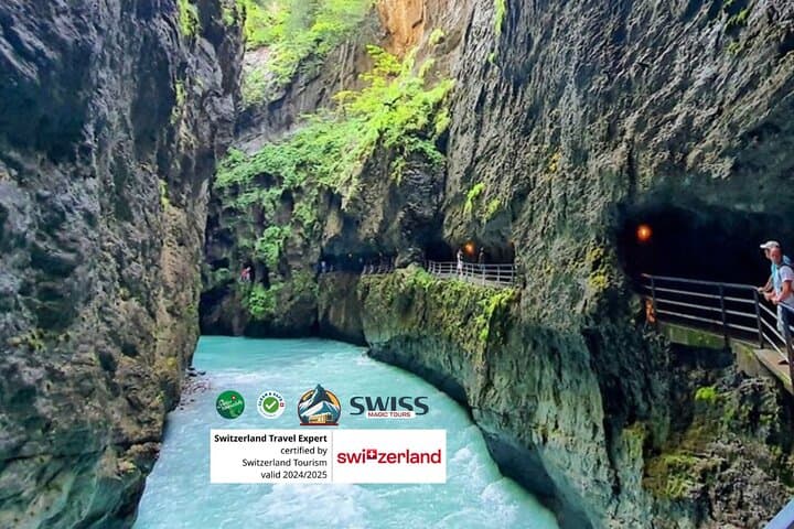 Aare Gorge & Alpine Villages Private Tour from Zurich