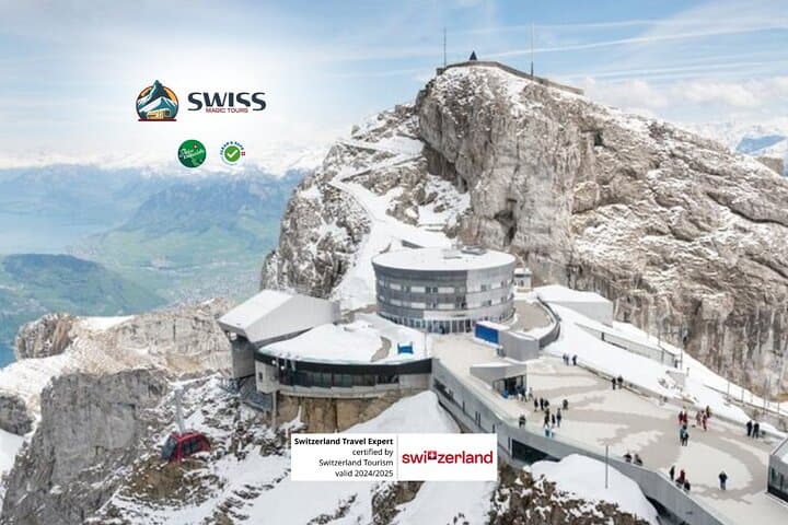 Winter Private Tour to Mount Pilatus & Lucerne: Summit Views, Alpine Lunch, and Lucerne Highlights