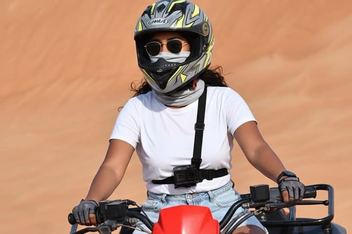 Dubai Desert Quad Biking Adventure: 1-Hour Dune Ride & Photo Stops photo 2