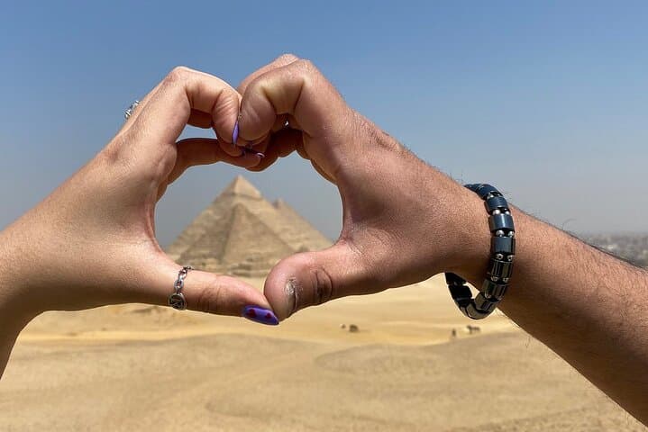 VIP Giza & Grand Egyptian Museum Tour — Pyramids, Sphinx, Camel Ride & Free Felucca photo 3