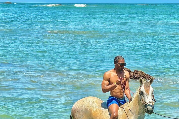 Stone Island Horseback Riding on the Beach — Mazatlán Isla de la Piedra Ride photo 3