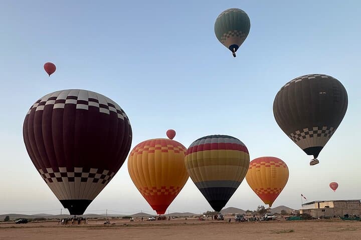 Sunrise Hot Air Balloon Over Marrakech and the Atlas photo 5