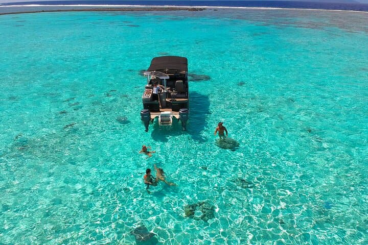 Private Lagoon Tour in Bora Bora: Bar Boat Snorkeling with Rays & Sharks photo 4