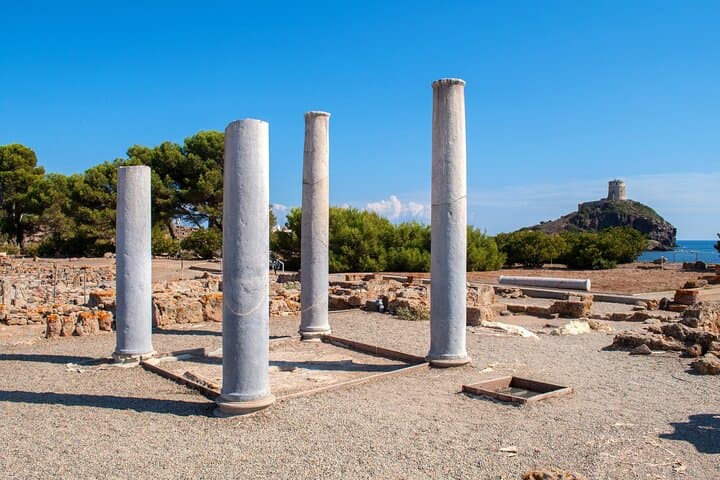 Nora Archaeological Park Private Tour from Chia — Ancient Ruins & Pula Visit