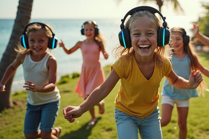 Mindful Dance Party on Ka'anapali Beach at The Westin — Sunset Silent Disco in Maui photo 4