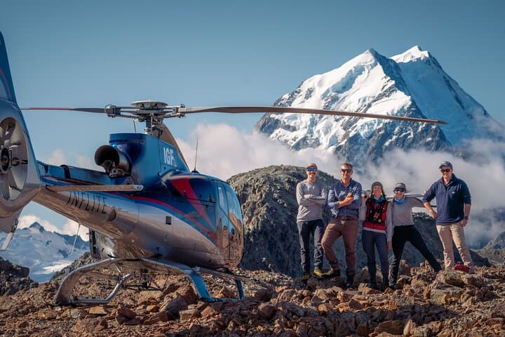 Aoraki/Mt Cook Helicopter Flight with Alpine Landing — Tasman Valley Views