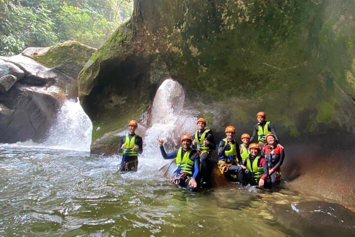 Canyoning Los Anillos Route: Waterfall Slides and Deep-Pool Jumps in Vallejuelo photo 5