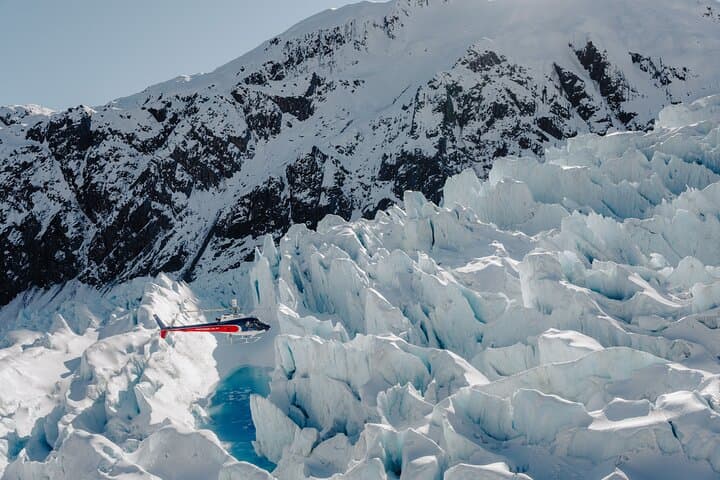 Fox Glacier to Mount Cook Helicopter Flight with Snow Landing — Scenic Alpine Tour