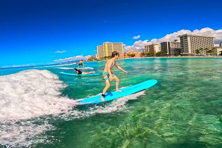 Private Waikiki Surfing Lessons: Beginner Surf Class at Kuhio Beach