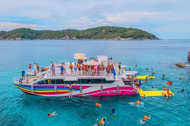 Lazy Similan Snorkeling: Speed Catamaran Day Trip from Phuket