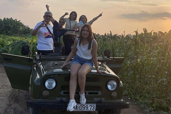 Hanoi Backstreets Jeep Tour: Half-Day Exploration of Hidden Alleys and Village Life photo 2