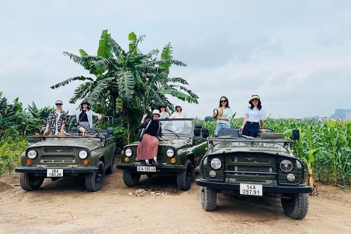 Hanoi Backstreets Jeep Tour: Half-Day Exploration of Hidden Alleys and Village Life photo 3