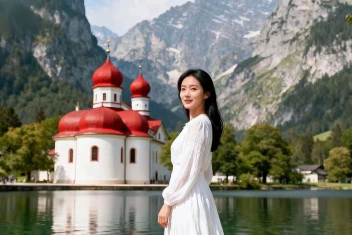 Königssee Day Trip from Munich with Chinese Guide — Boat Ride to St. Bartholomä & Zauberwald Walk