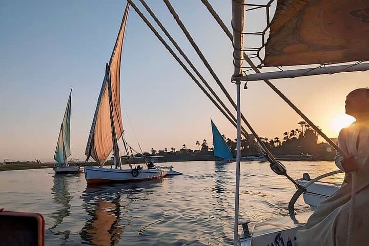 Private Sunset Felucca Sailing on the Nile in Luxor photo 2