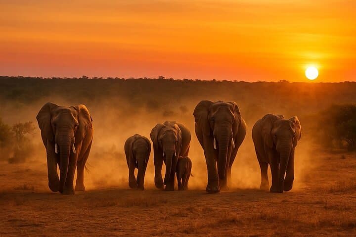 Addo Elephant Park Safari with Traditional Braai Lunch from Port Elizabeth