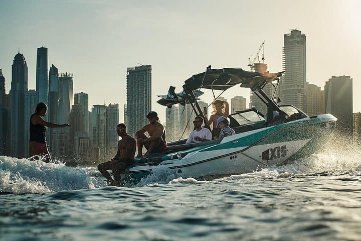 Wakesurf and Wakeboard Adventure in Dubai Harbour: Ride JBR Lagoon with Expert Guidance photo 2