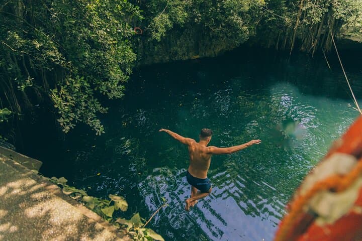 Jungle Rush: ATV, 7-Zipline Canopy & Cenote Swim on Ruta de los Cenotes photo 4