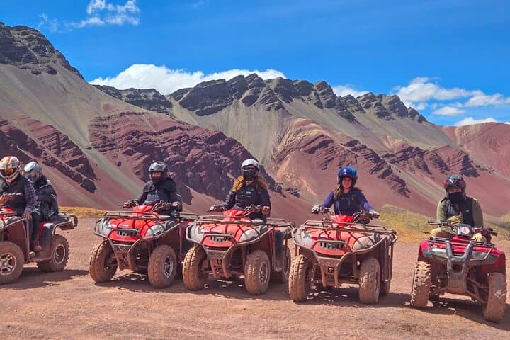 ATV and Hike to Rainbow Mountain: Red Valley Adventure from Cusco