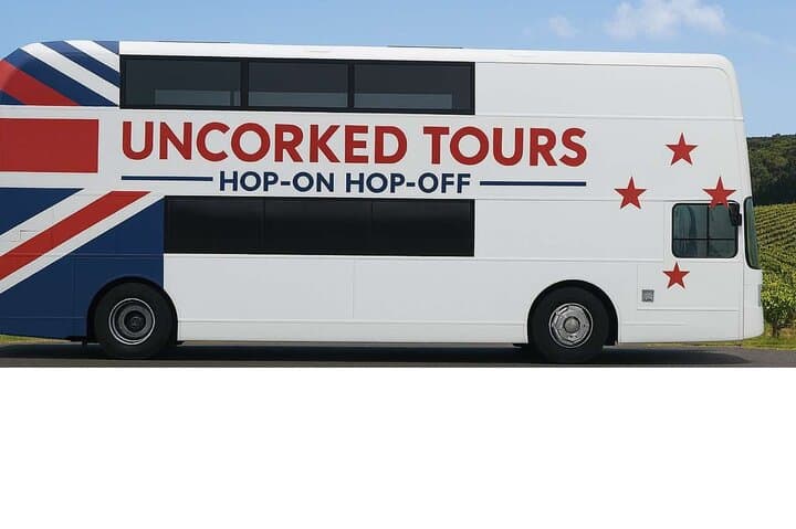 Waiheke Island VIP Uncorked Wine Tour — Double-Decker Tastings & Batch Winery Views