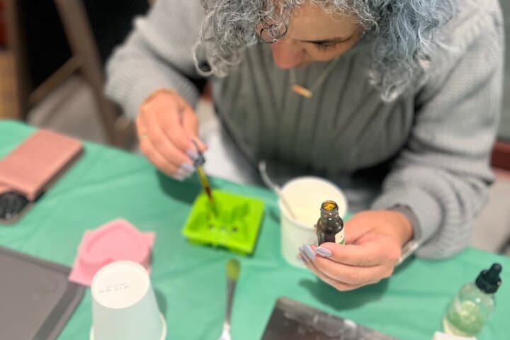 Sip and Soap Crafting Class in Newark, NJ — Hands-On Natural Soap Workshop photo 4